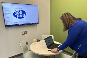 JobPod: Creating Connections in Local Libraries