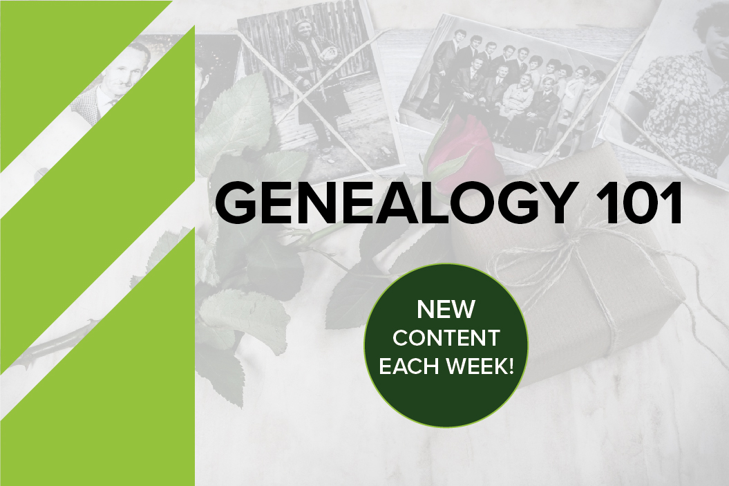 Register Today for Genealogy 101